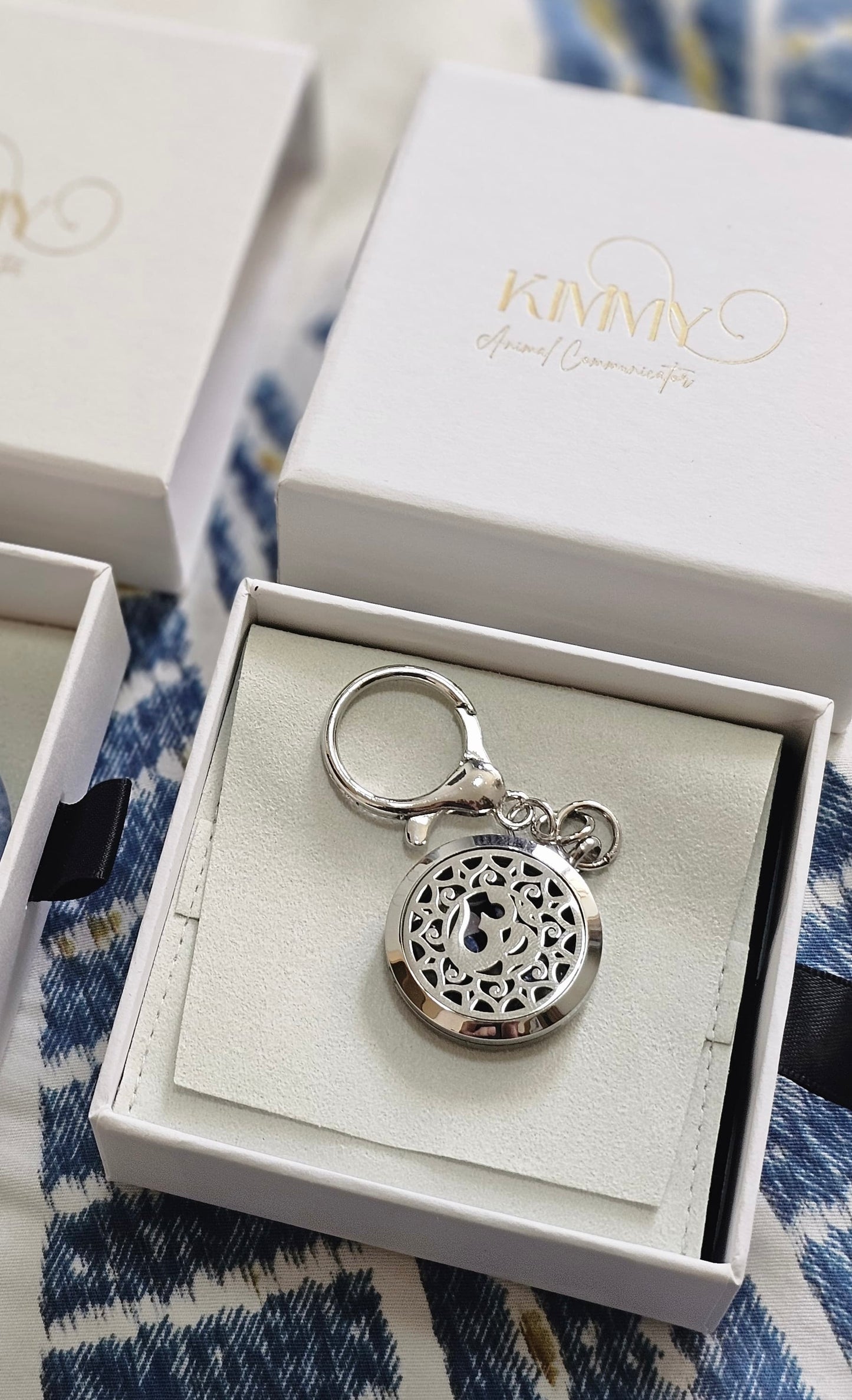 Personalized Reiki-Infused Crystal Keychain | Standard Edition