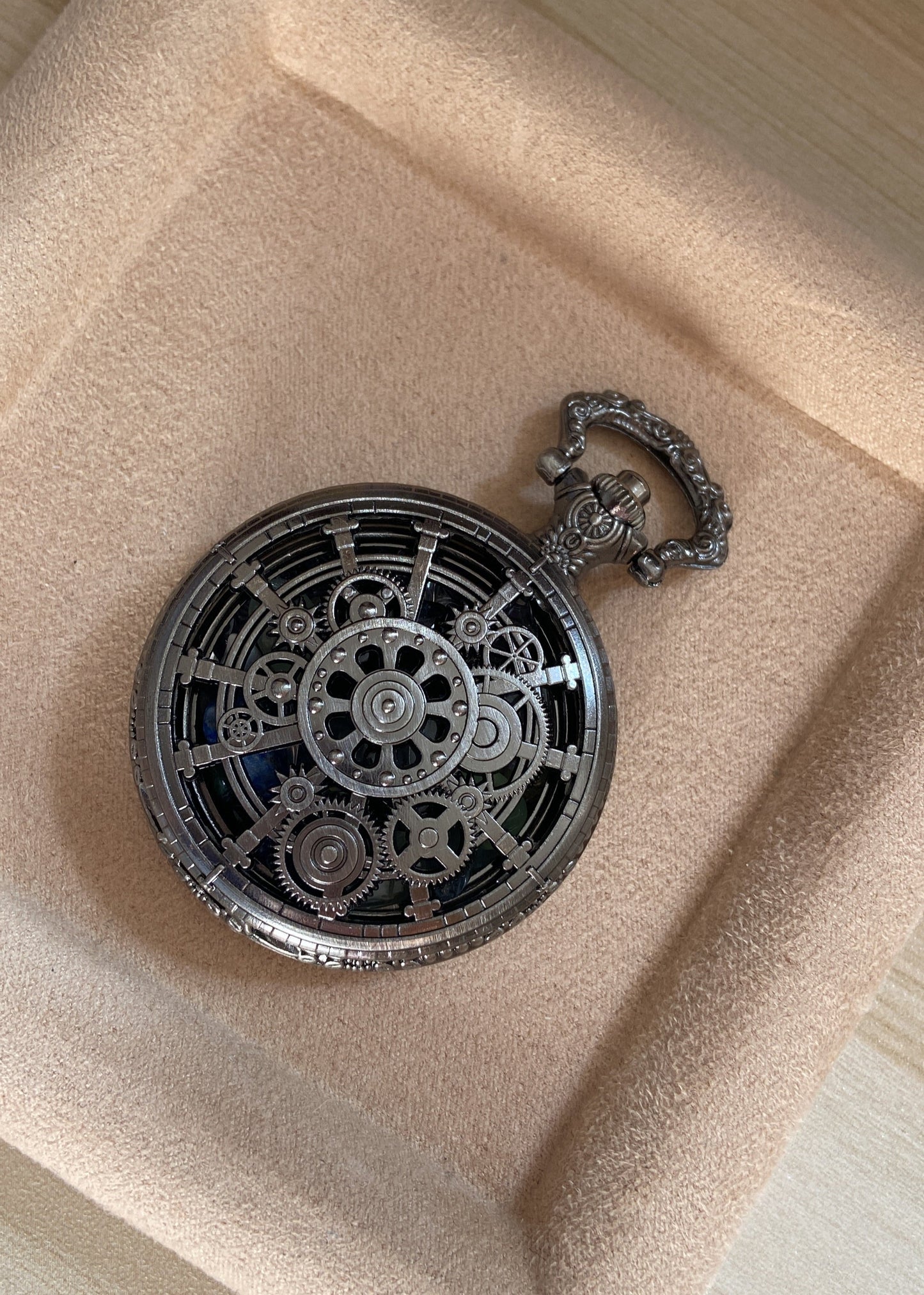 Personalized Gear-Design Energy Protector Reiki Keychain | Deluxe Edition